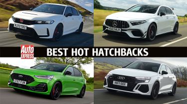 Best hot hatchbacks - header image